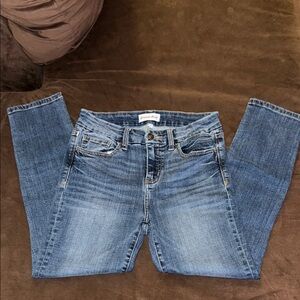 Studio Blue Skinny Jeans with Faded Wash